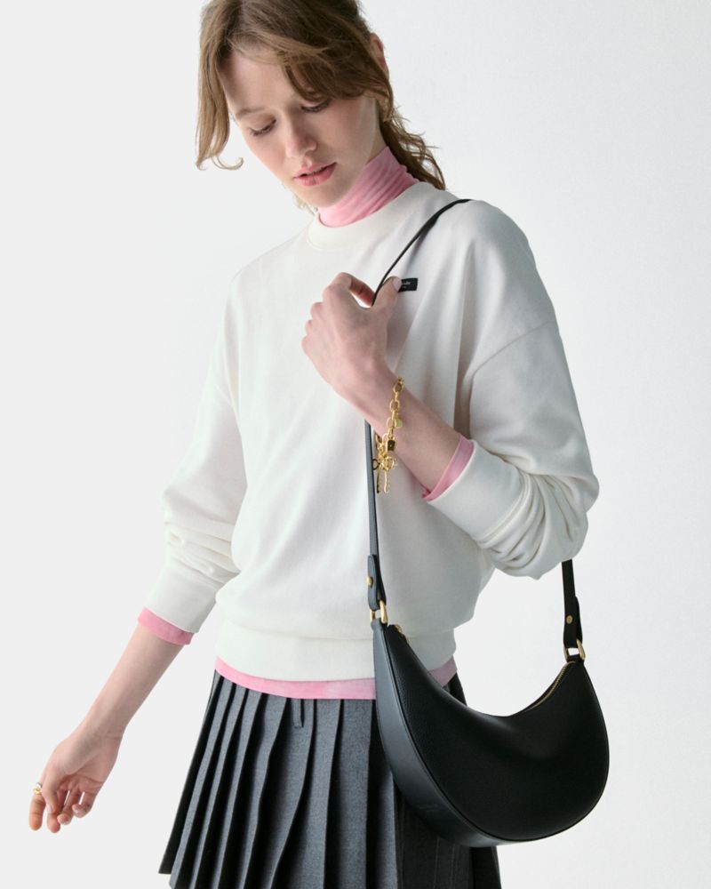 ケイトスペード 2wayクロスボディ ストローショルダーライリーかごバッグ 自立 かごバッグ ショルダー（kate spade NEW YORK／レディース