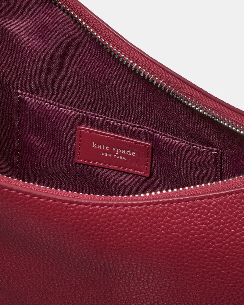 Kate Spade,Duo Crossbody Bag,Leather,Belt Bag,Crossbody,Logo,Removable Pouch,Adjustable,Gold Metal,Casual,Day Party,