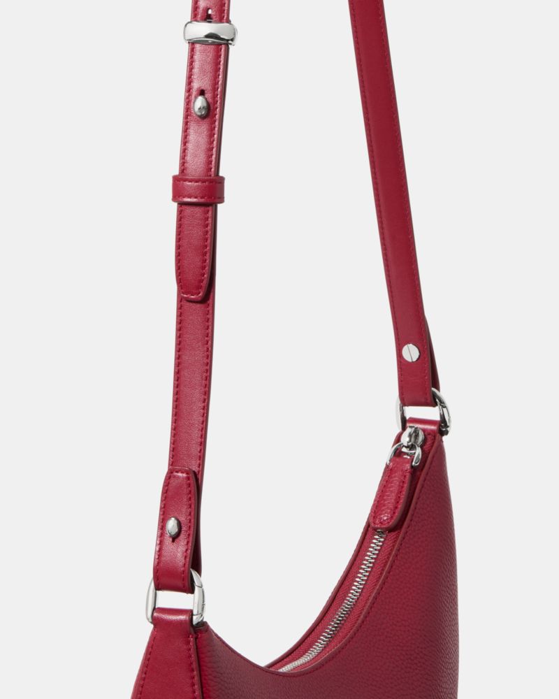 Kate Spade,Duo Crossbody Bag,Leather,Belt Bag,Crossbody,Logo,Removable Pouch,Adjustable,Gold Metal,Casual,Day Party,