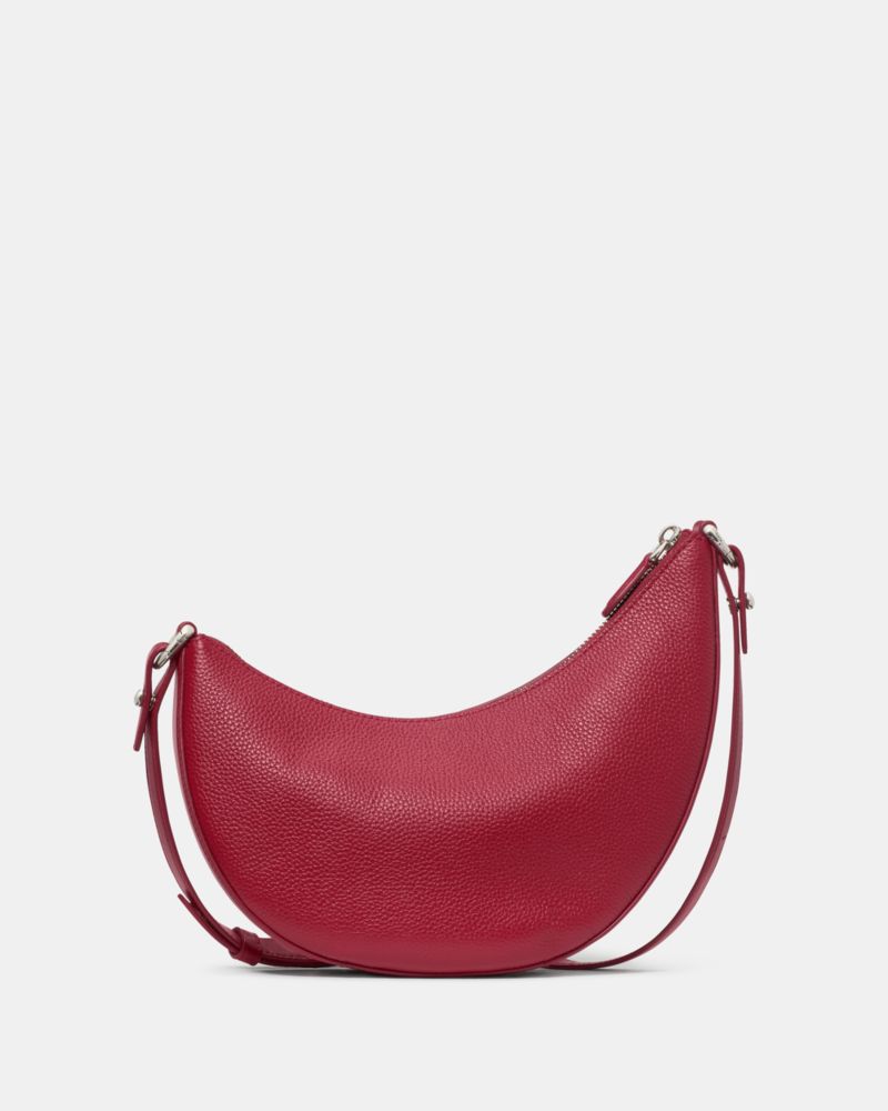 Kate Spade,Duo Crossbody Bag,Leather,Belt Bag,Crossbody,Logo,Removable Pouch,Adjustable,Gold Metal,Casual,Day Party,