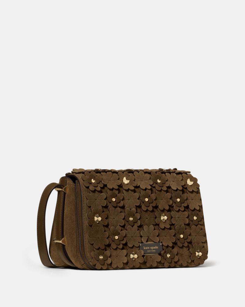 Kate Spade,Liv Suede Crossbody Bag,