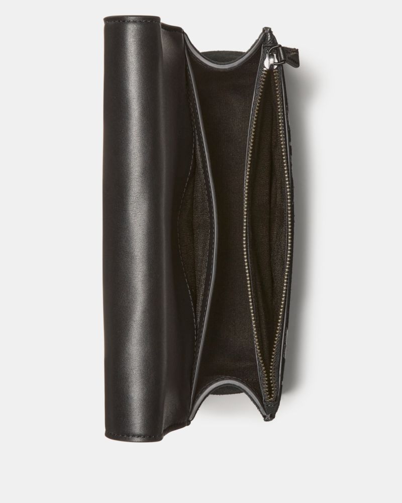 Kate Spade,Deco Uptown Blooms Shoulder Bag,Black