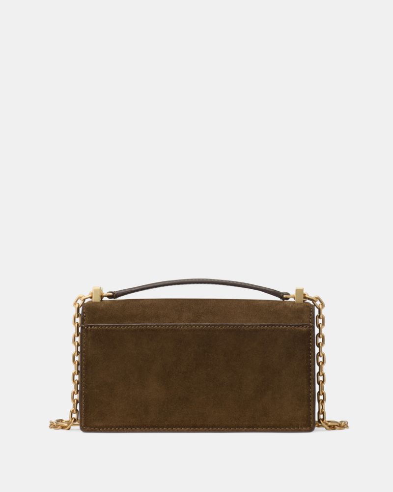 Kate Spade,デコ スエード ミニ クロスボディ,クロスボディ / 斜めがけ,バーントセージ