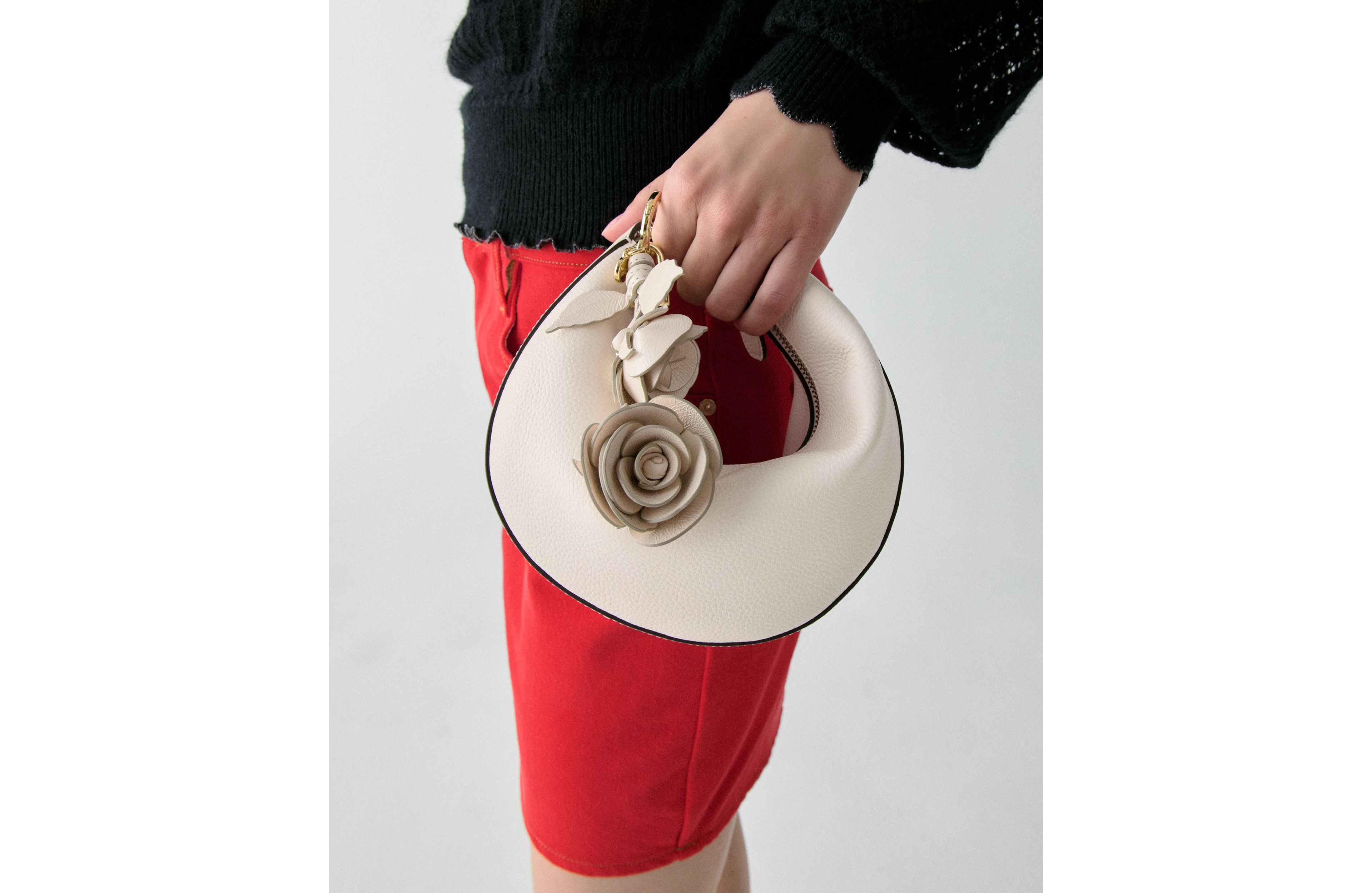 Charmed Rose Bag Charm
