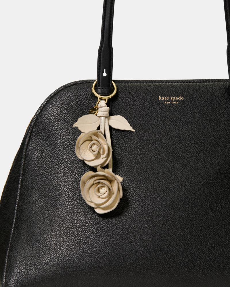 Kate Spade,Charmed Rose Bag Charm,