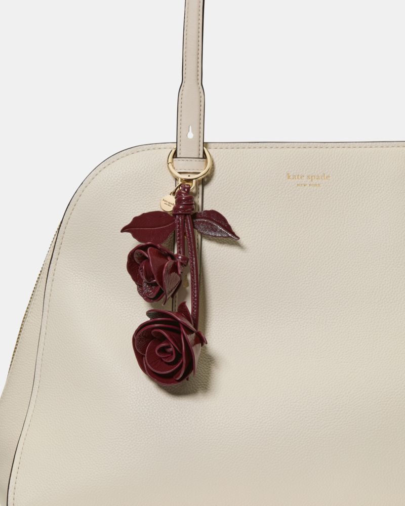 Kate Spade,Charmed Rose Bag Charm,