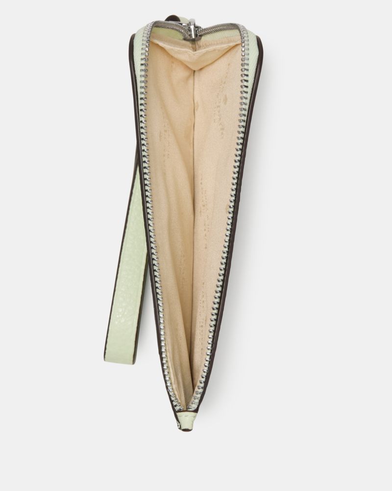 Kate Spade,Lucy Small Card Holder Wristlet,Leather,Coin,Wristlet,Card Case,Logo,Metal,Casual,