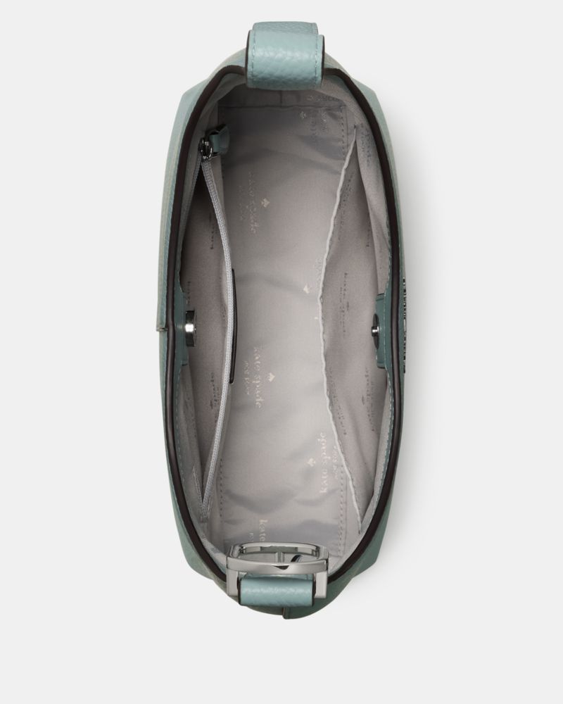 Kate Spade,454 Small Shoulder Bag,Leather,Shoulder Bag,Logo,Gold Metal,Casual,Blue