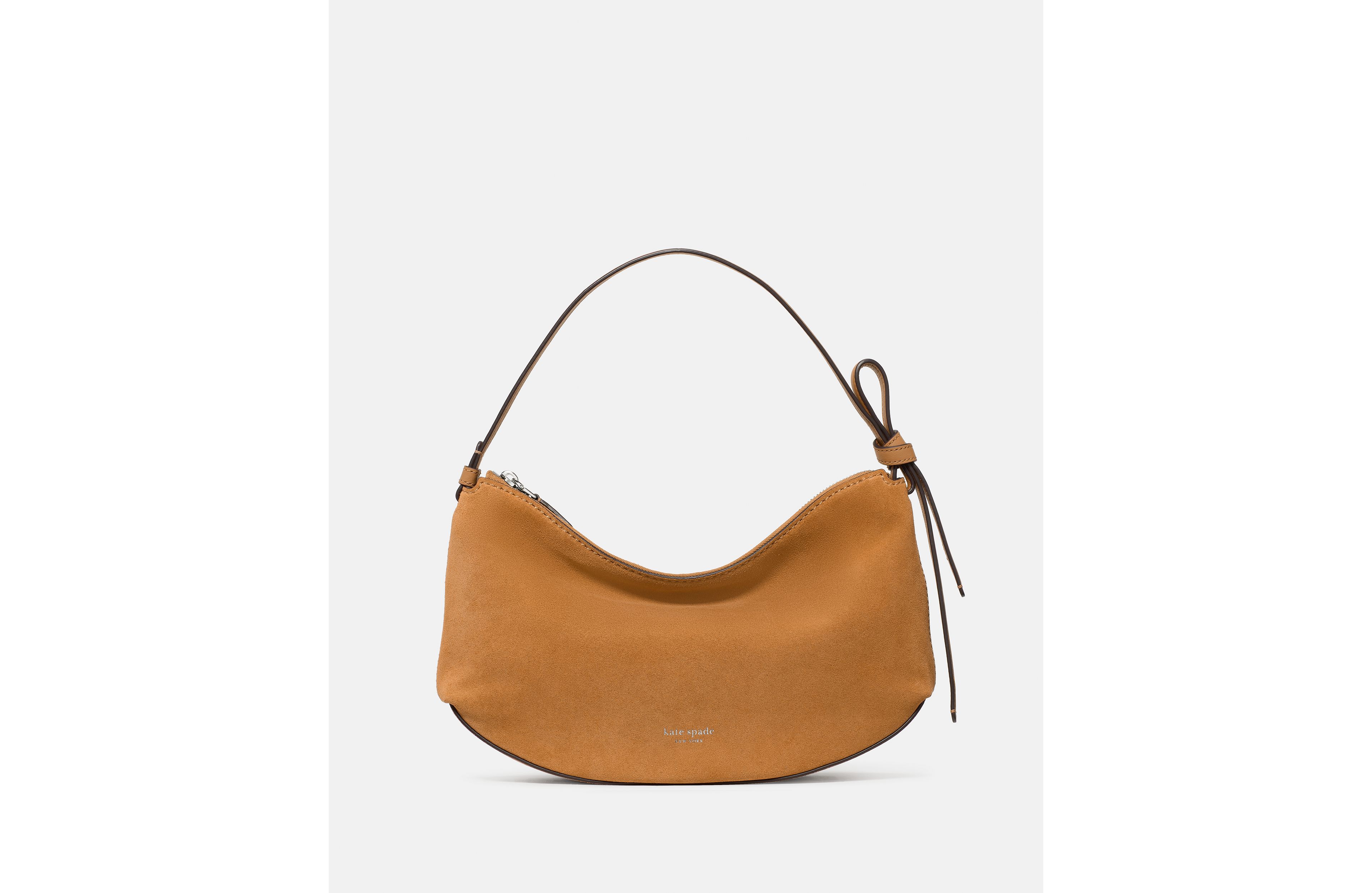 Loop Suede Shoulder Bag
