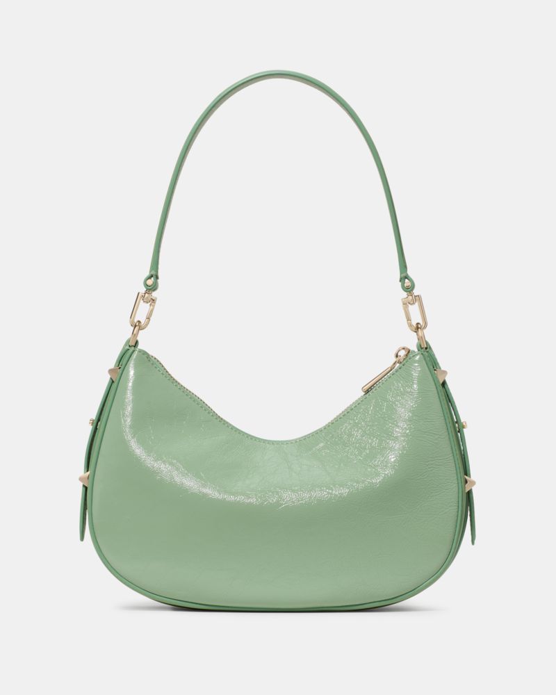 Kate Spade,Liv Crinkle Patent Convertible Shoulder Bag,