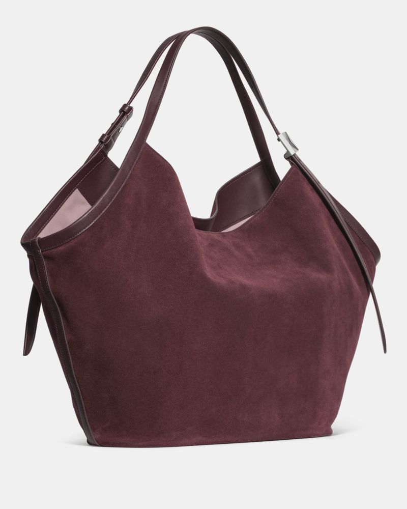 Deco Suede Tulip Tote Bag | Kate Spade New York