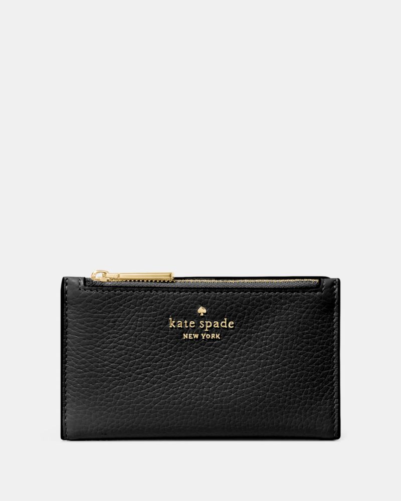 Kate Spade,Juliette Small Bifold Wallet,Black