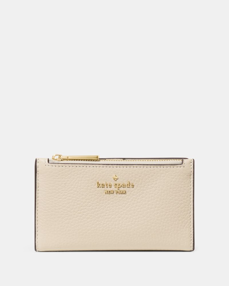 Kate Spade,Juliette Small Bifold Wallet,Cream