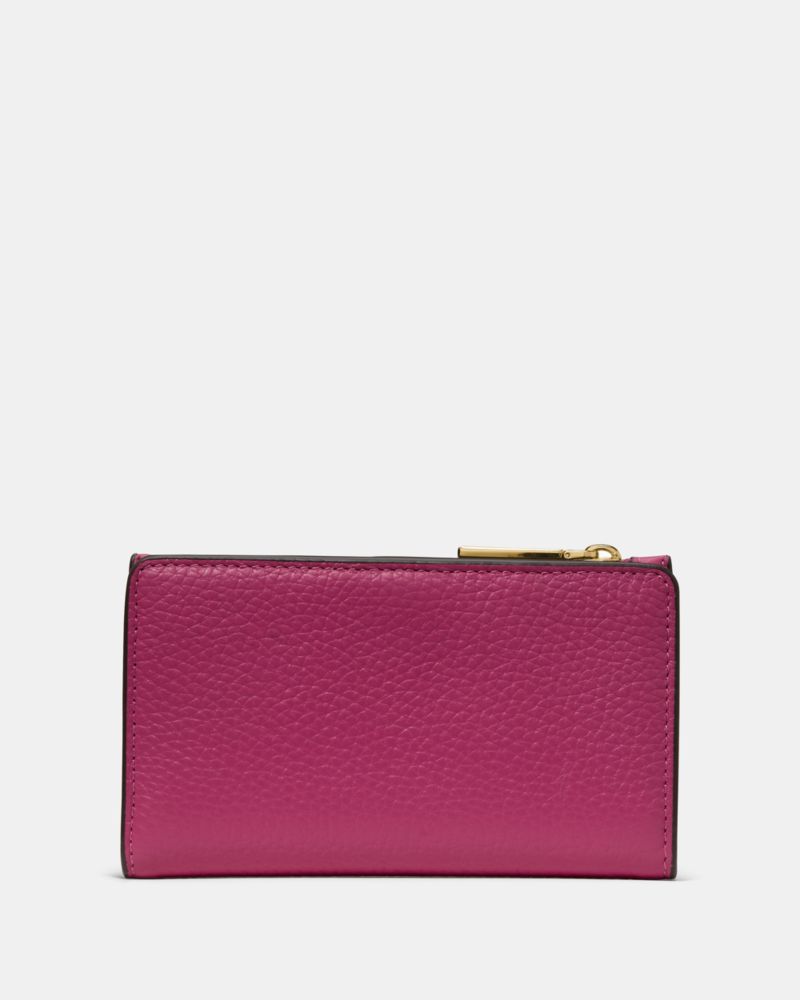 Kate Spade,Juliette Small Bifold Wallet,Fuchsia