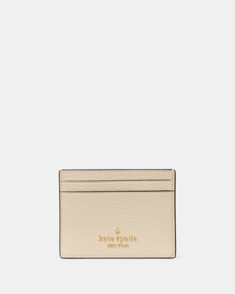 Kate Spade,Juliette Small Slim Card Holder,Cream