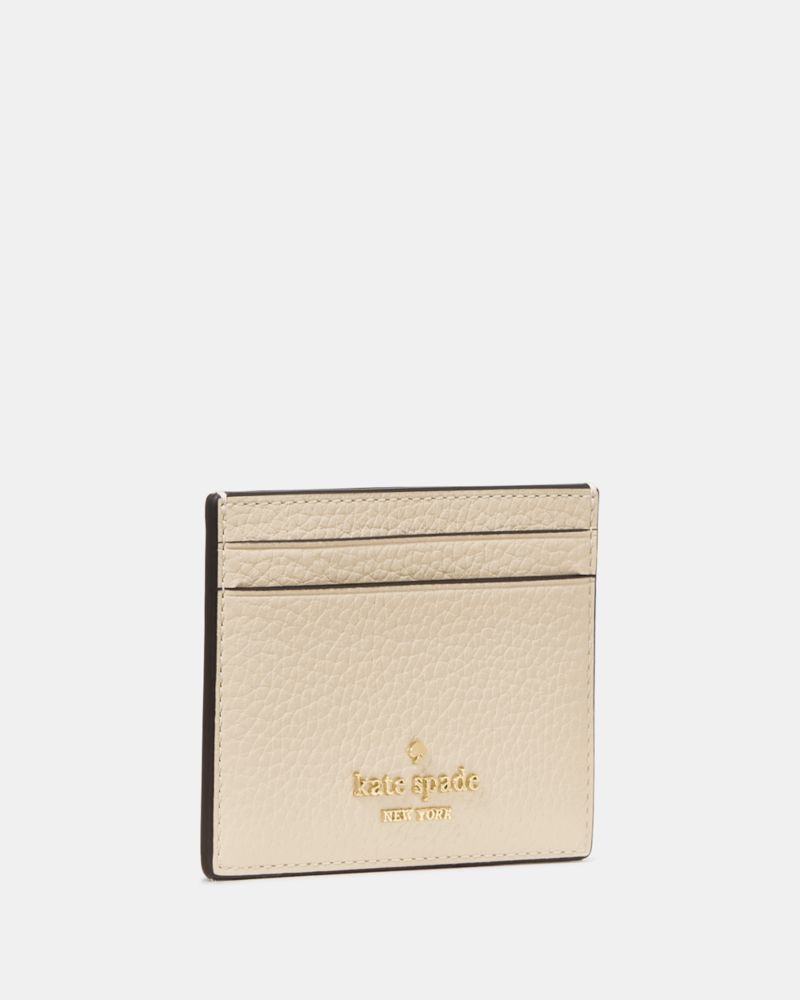 Kate Spade,Juliette Small Slim Card Holder,Cream
