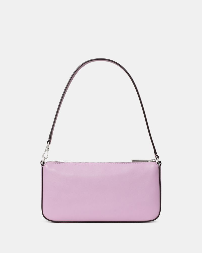 Kate Spade,Gemini Convertible Wristlet,Leather,Suede,Shoulder Bag,Wristlet,Gold Metal,Day Party,