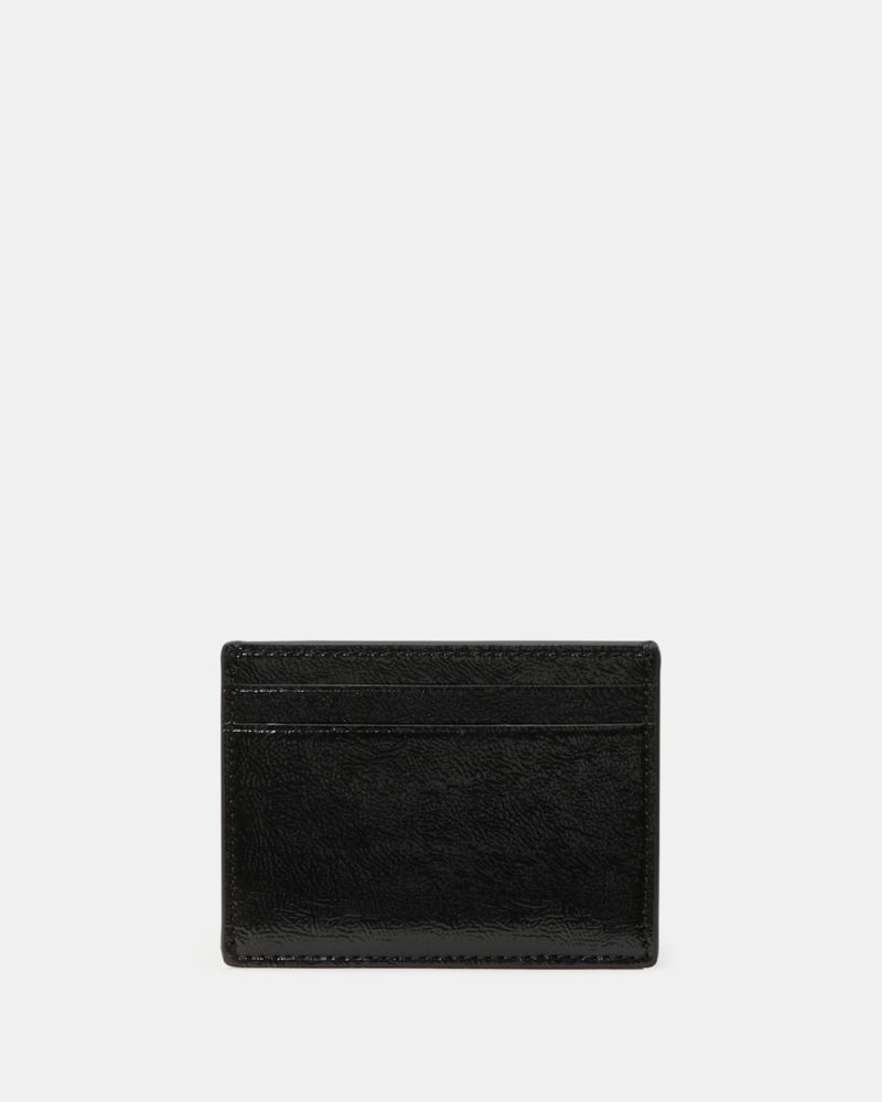 Kate Spade,Bridget Crinkle Patent Small Slim Card Holder,