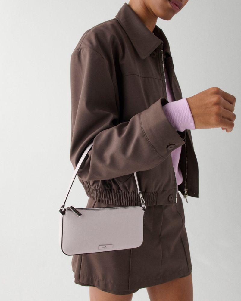 Kate Spade,Bridget Crinkle Patent Convertible Wristlet,