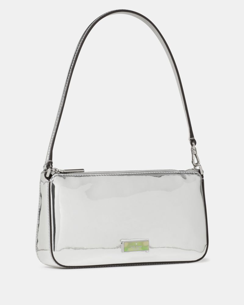 Kate Spade,Bridget Mirror Metallic Convertible Wristlet,