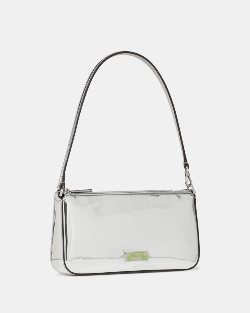 Kate Spade,Bridget Mirror Metallic Convertible Wristlet,