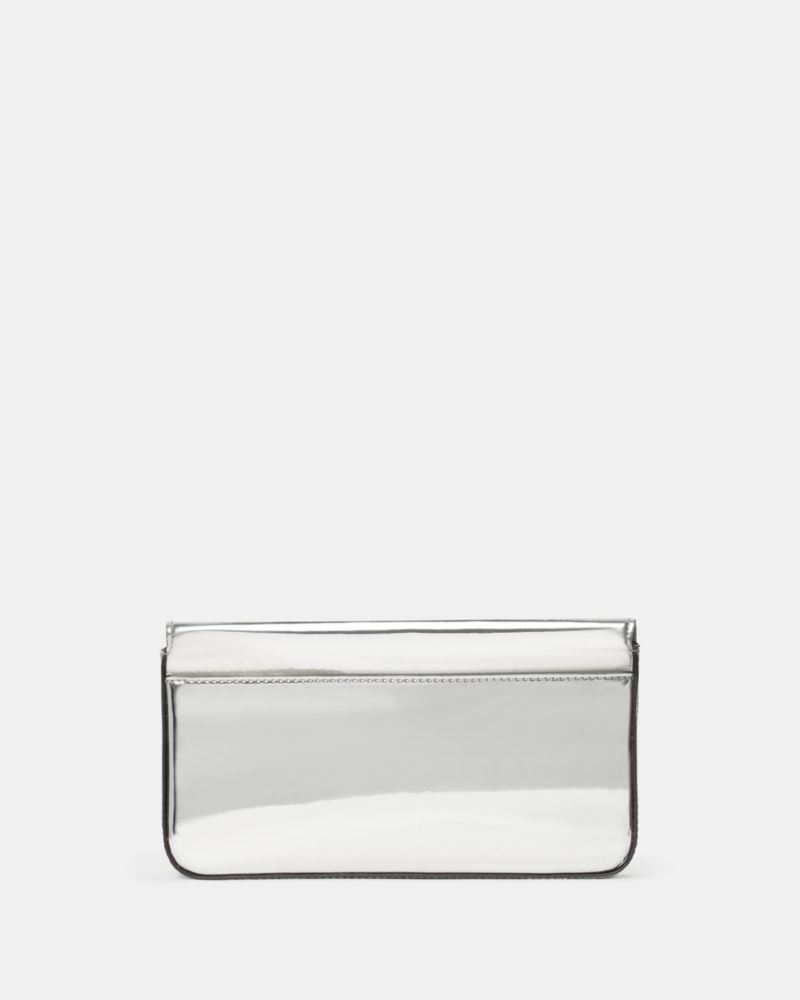Kate Spade,Bridget Mirror Metallic Mini Crossbody,