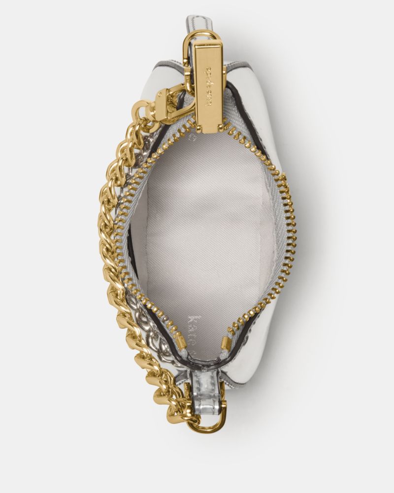 Kate Spade,Nova Micro Bag Charm,Silver