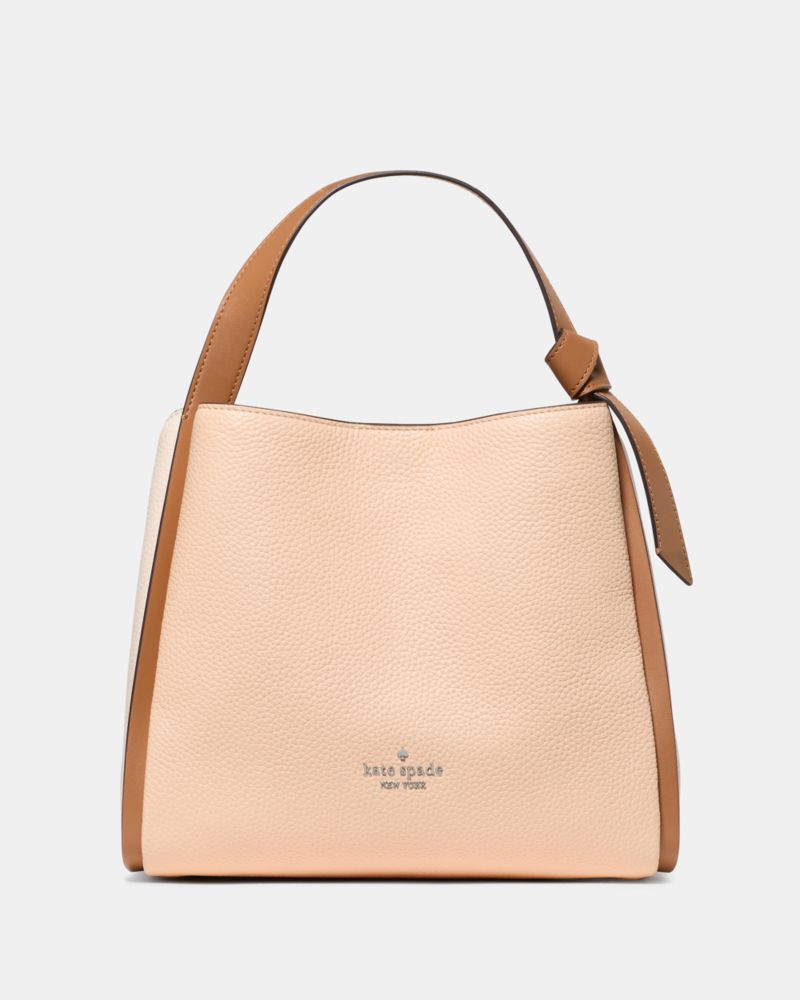 Kate Spade,ノット カラーブロック コンバーチブル キャリーオール,ショルダー・クロスボディ,クリスプピーチマルチ