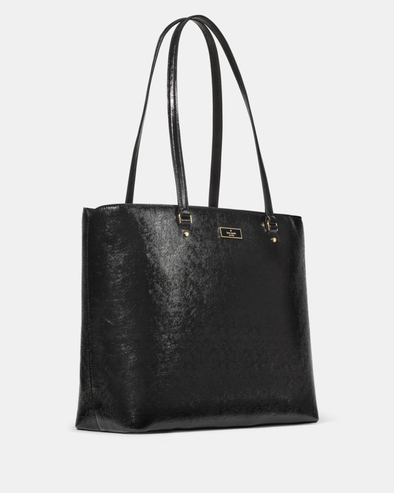 Kate Spade,Bridget Crinkle Patent Large Tote,