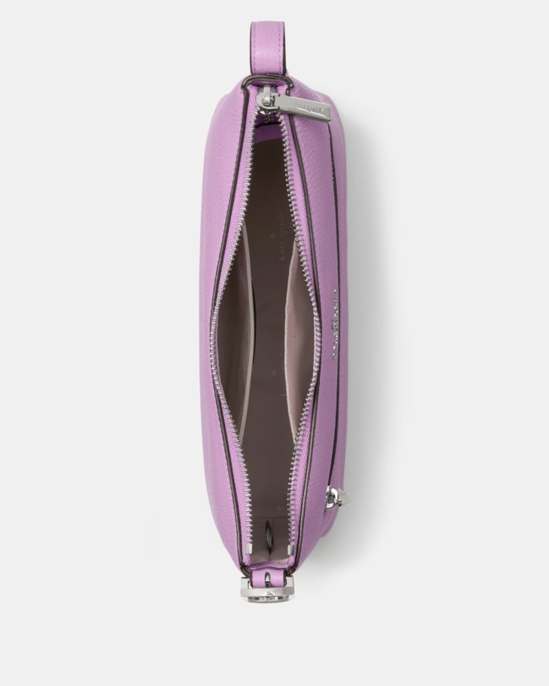 Kate Spade,454 Large Swingpack Buckle Crossbody,Sheepskin,Lambskin,Leather,Crossbody,Piping,Gold Metal,Casual,