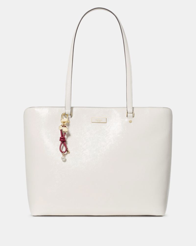 Kate Spade,Bridget Large Tote Charm Bundle,
