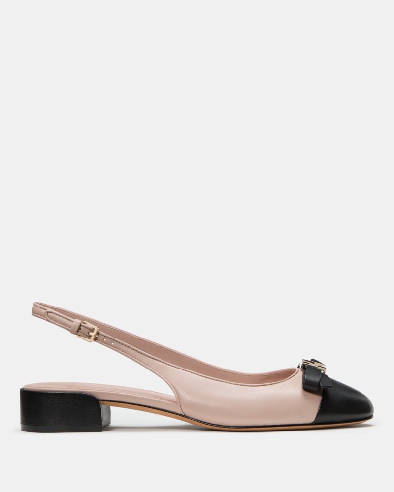 Kate Spade Deco Bow Slingback Pump INTERNATIONAL SHIPPING