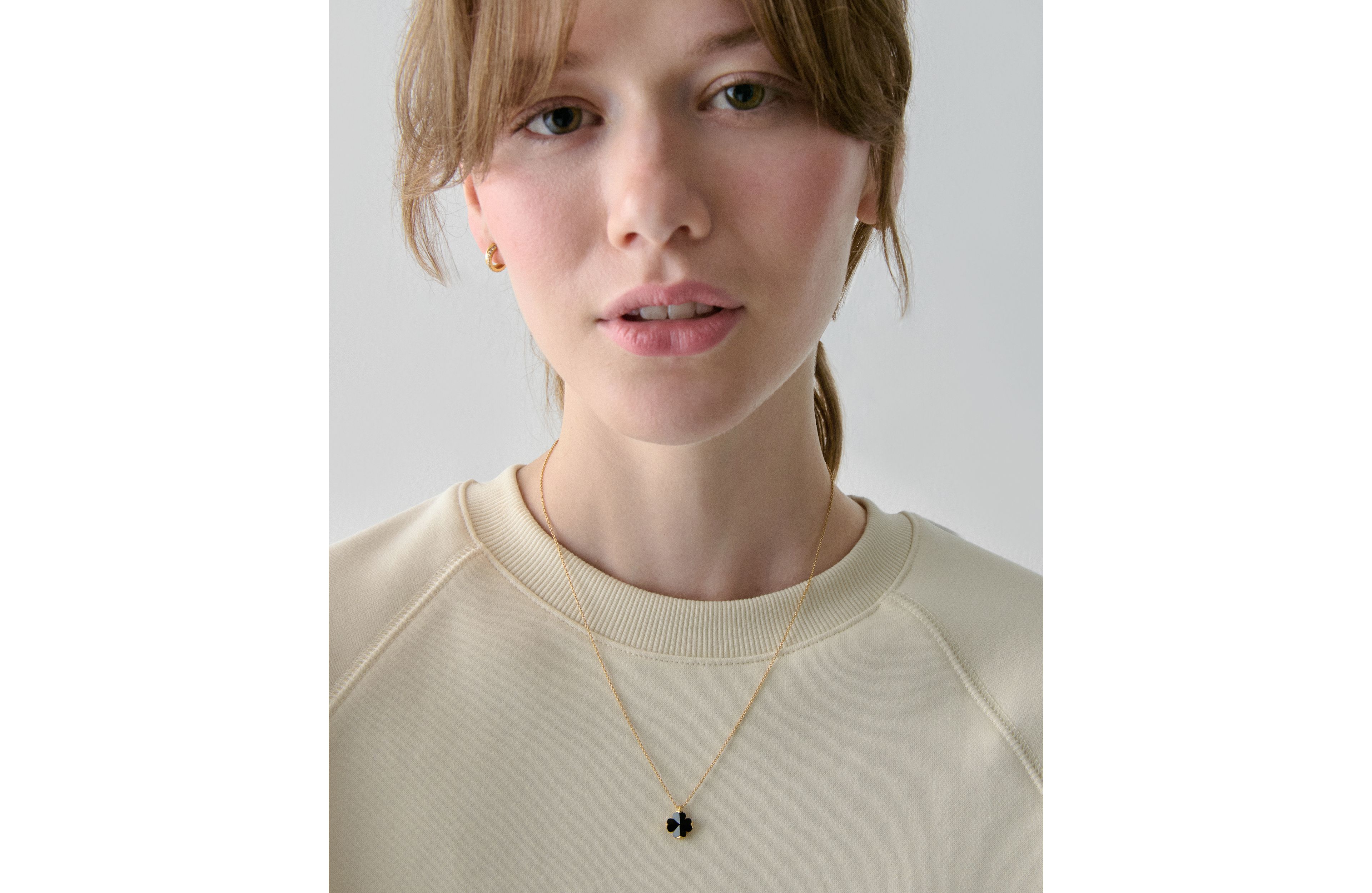 Spade Flower Mini Pendant