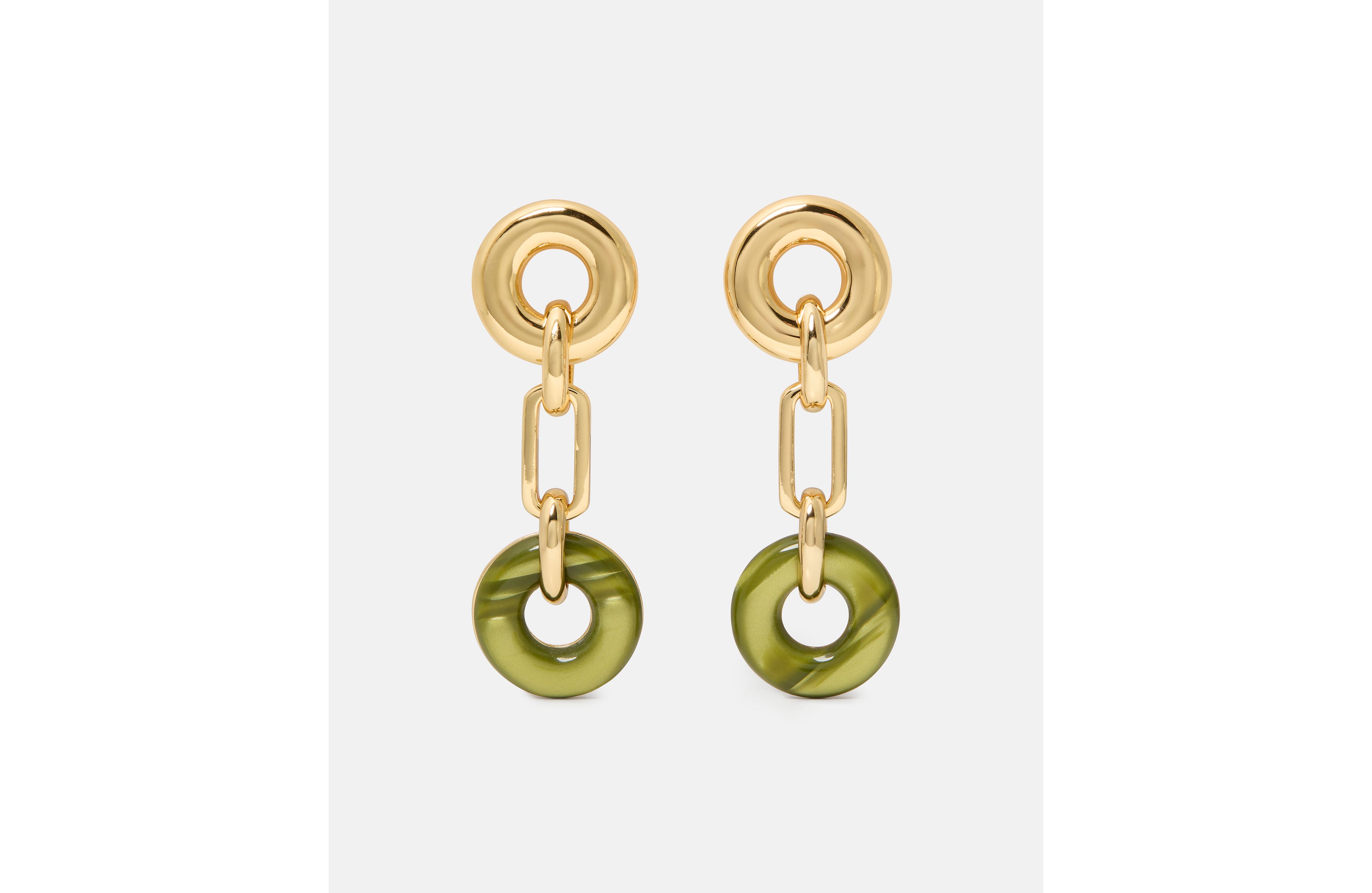 Interlock Linear Earrings