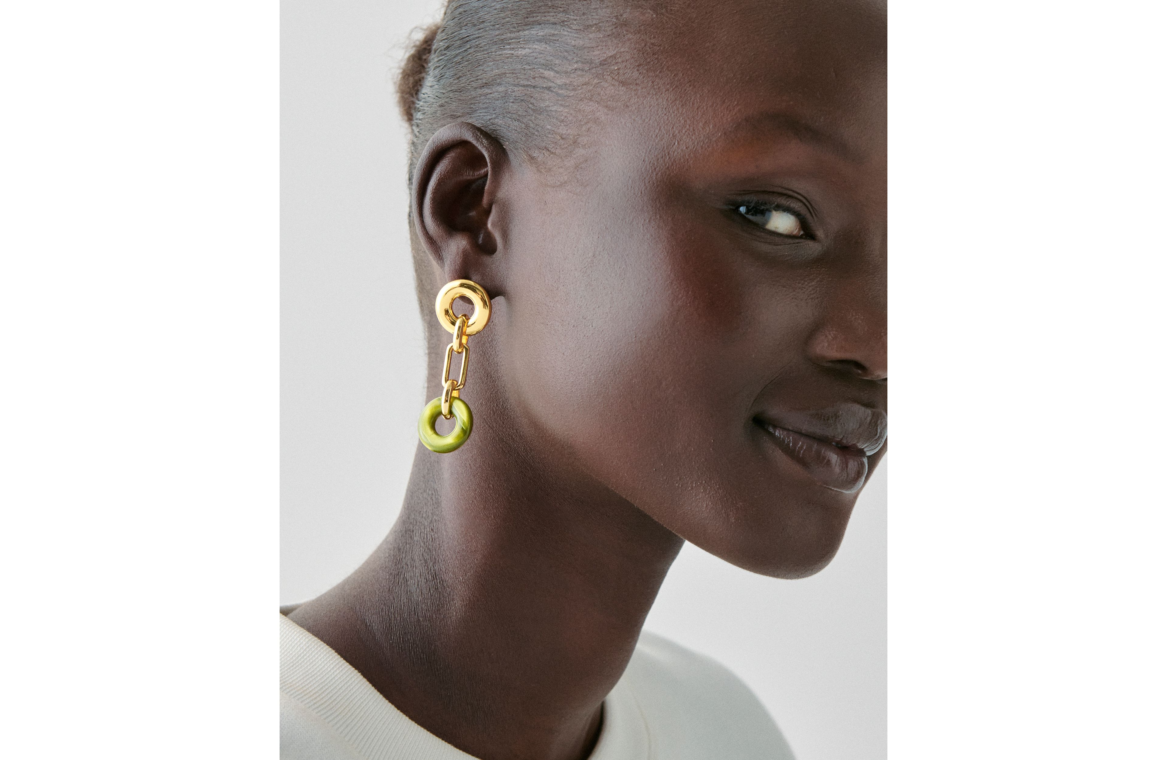 Interlock Linear Earrings