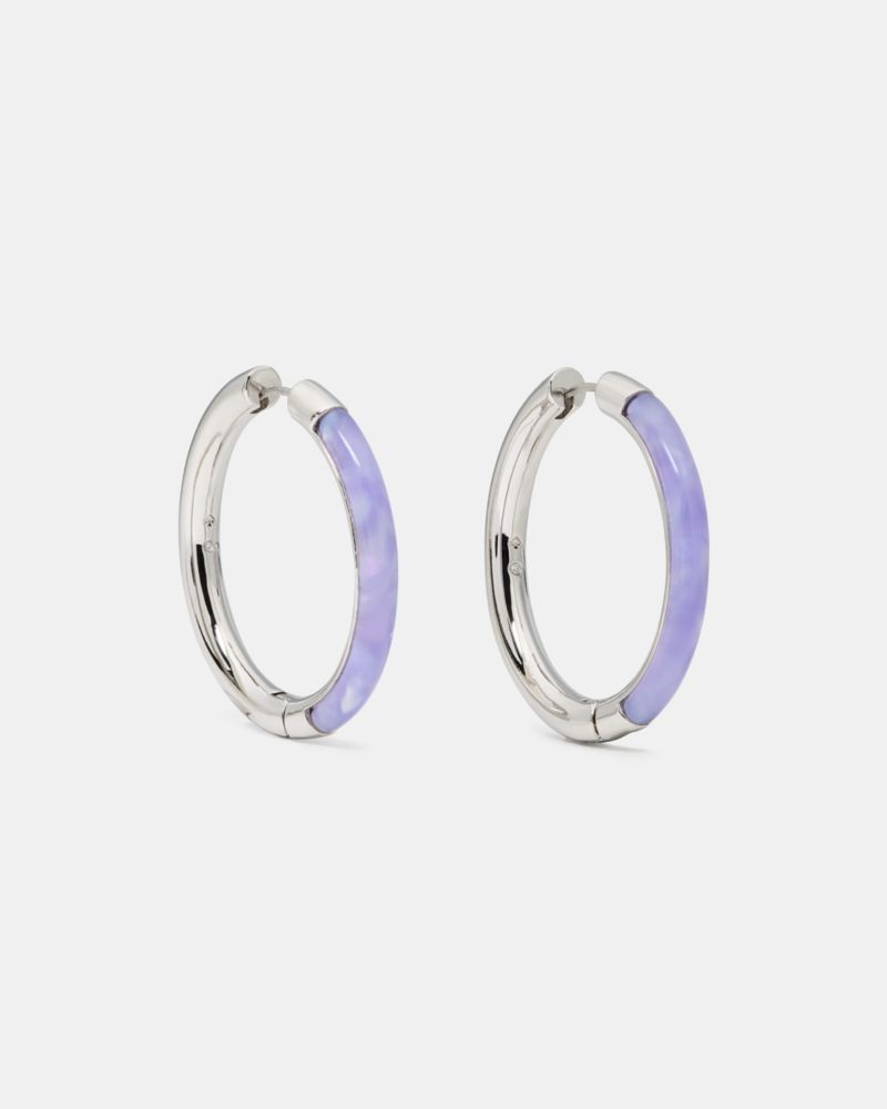 Kate Spade,Interlock Hoops,