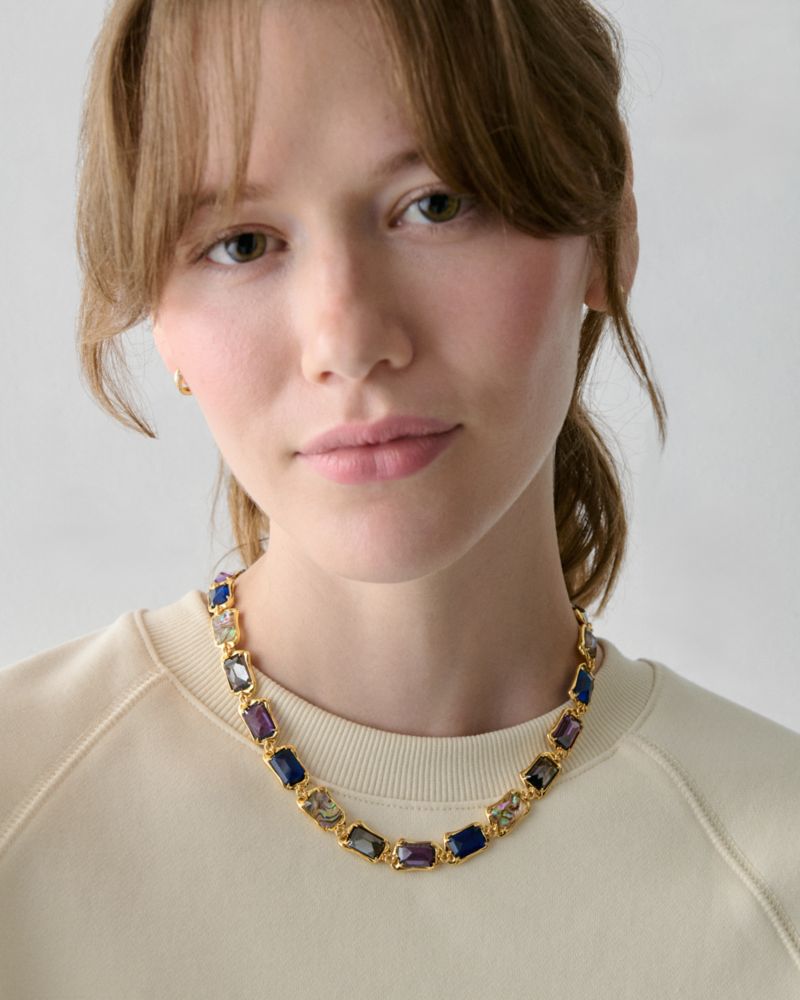 Kate Spade,Molten Glass Statement Necklace,