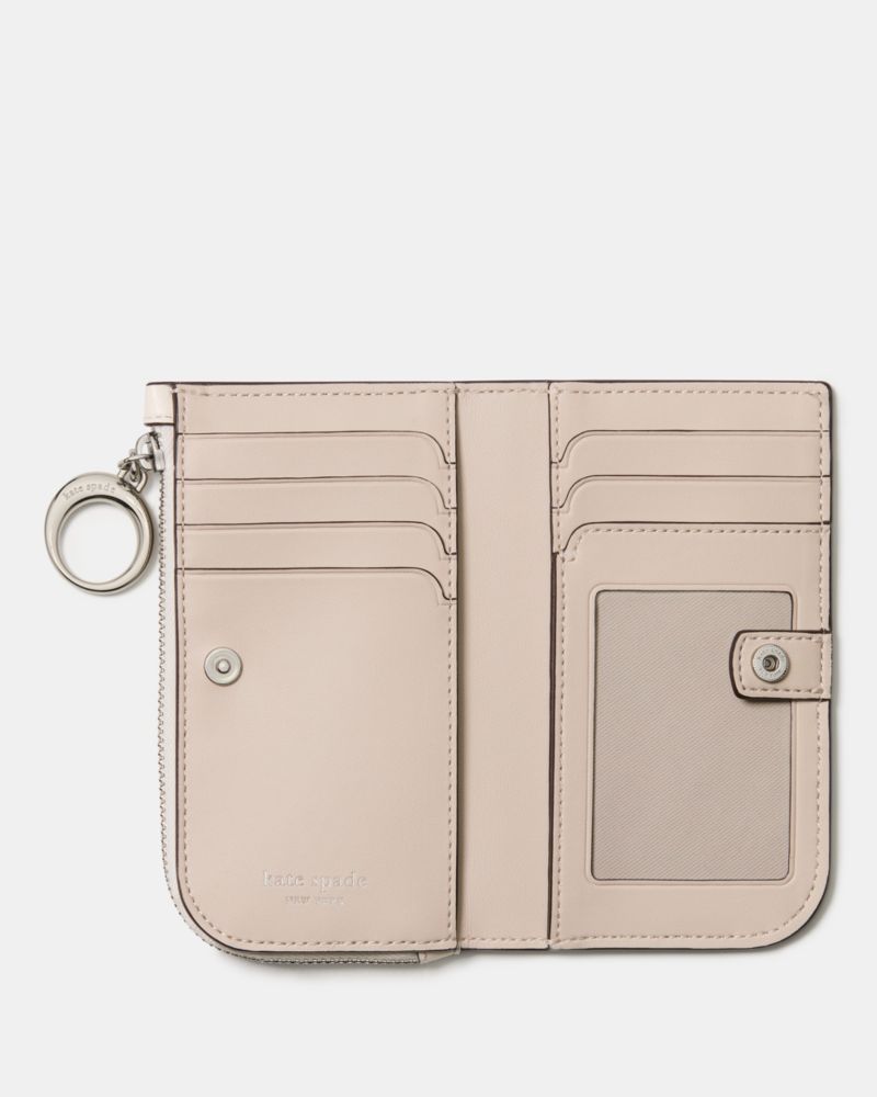 Kate Spade,Halo Small Bifold Wallet,