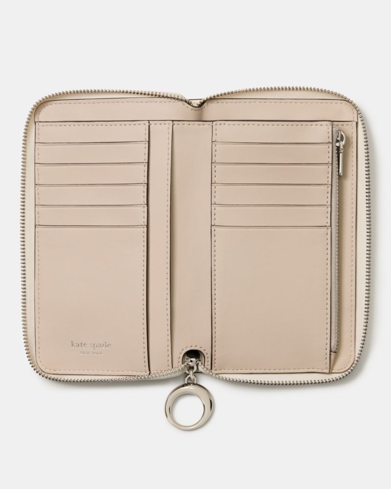 Kate Spade,Halo Zip Around Wallet,