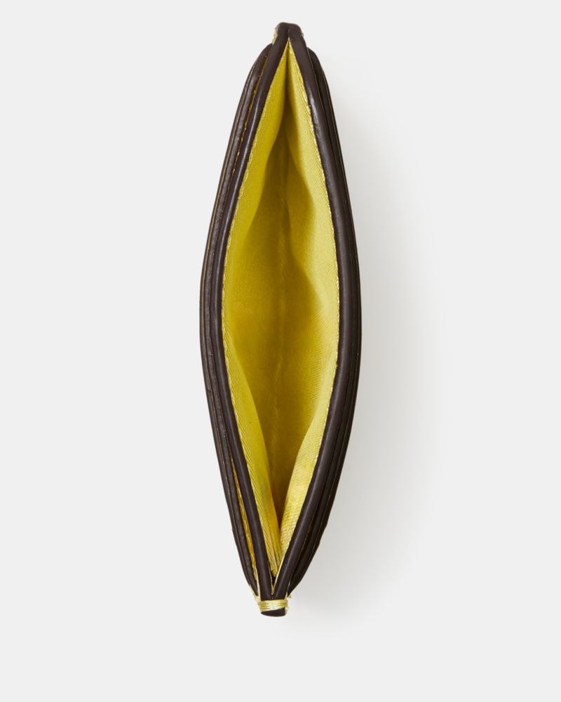 Kate Spade,Devin Glazed Card Holder,