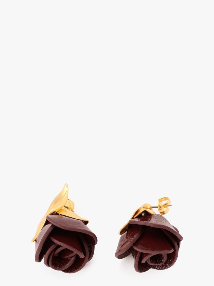 Kate Spade,ローズ バッド ドロップ ピアス,ピアス,チェリージュース