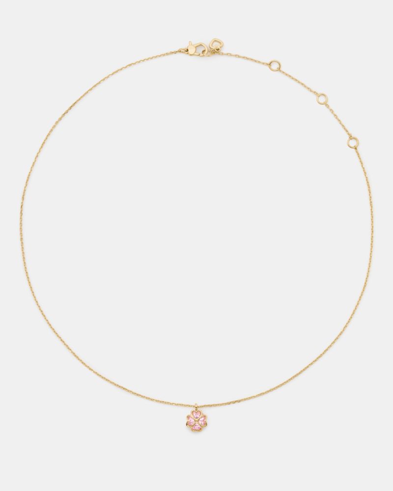 Kate Spade,Something Sparkly Spade Mini Pendant,Pink