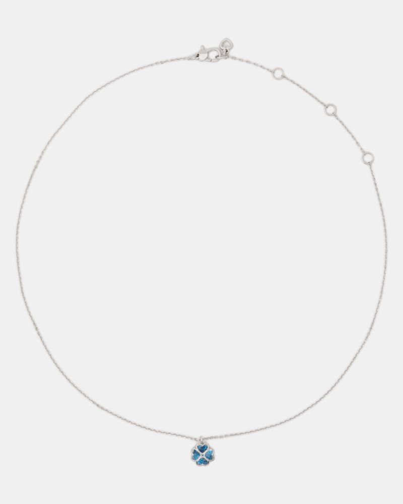 Kate Spade,Something Sparkly Spade Mini Pendant,Blue