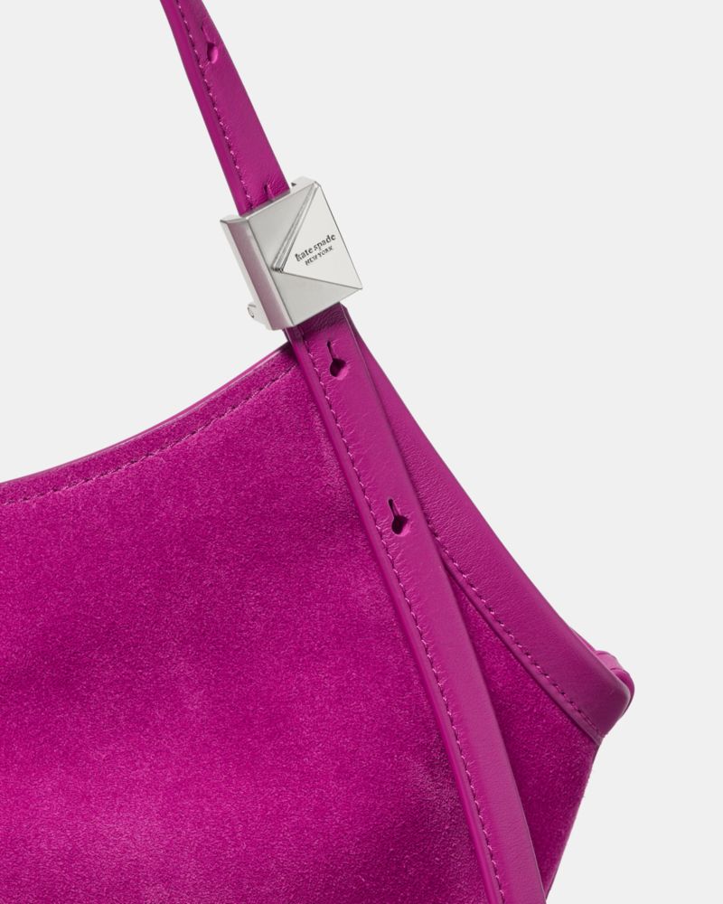 Deco Suede Small Tulip Tote Bag