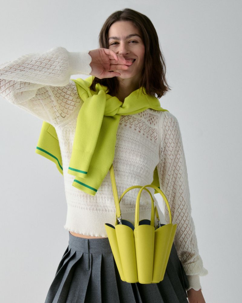 Kate Spade,The Spade Flower Bucket Bag,
