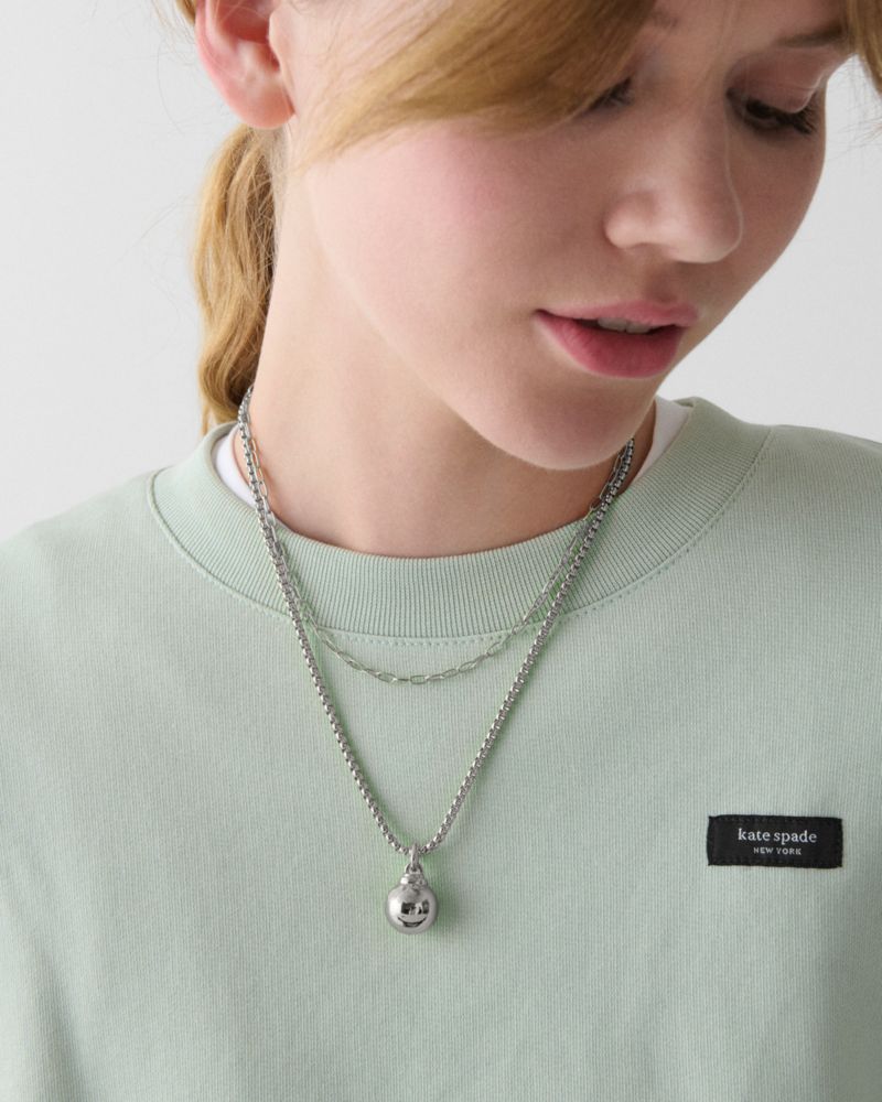 Kate Spade,Dot Wrap Pendant,