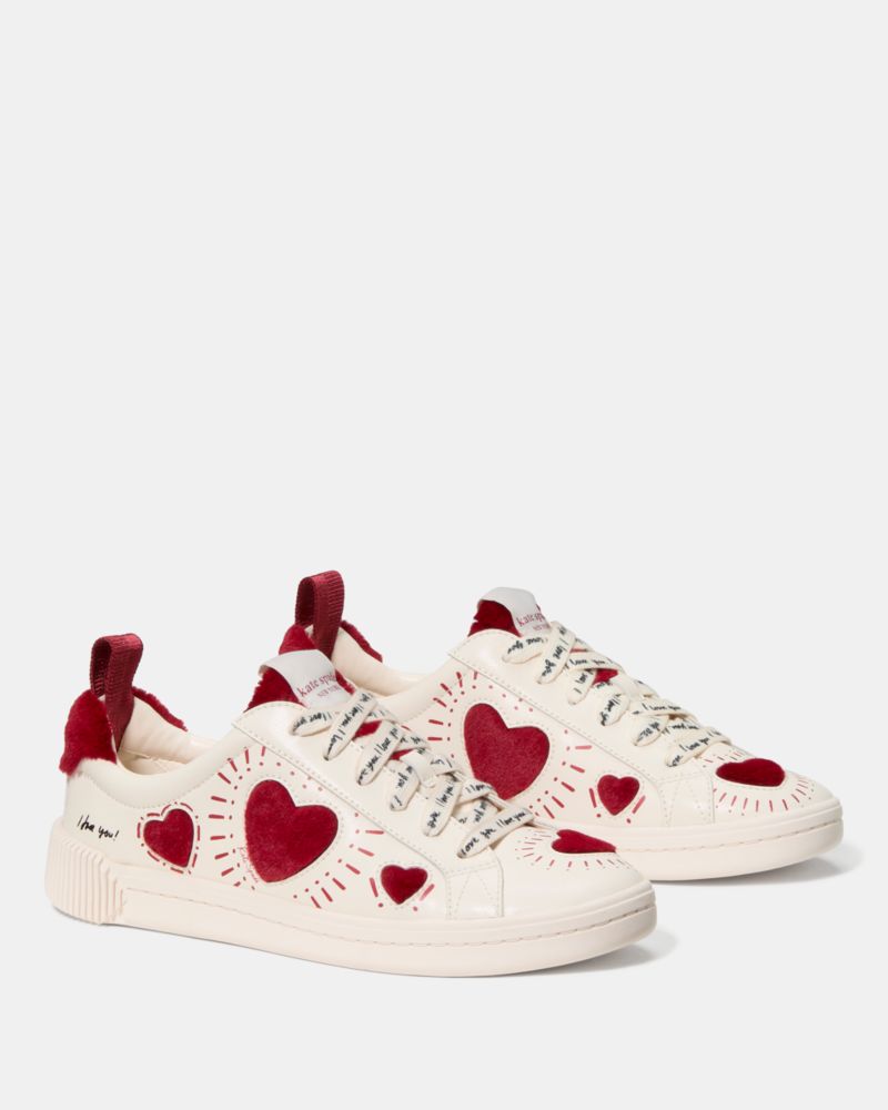 Kate Spade,K As In Kate Hearts Court Sneaker,