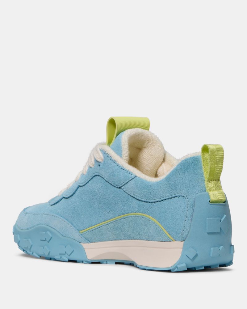 Kate Spade,K As In Kate Runner,Cowhide,Suede,Casual,Low Top,Logo,Pull Tab,Casual,