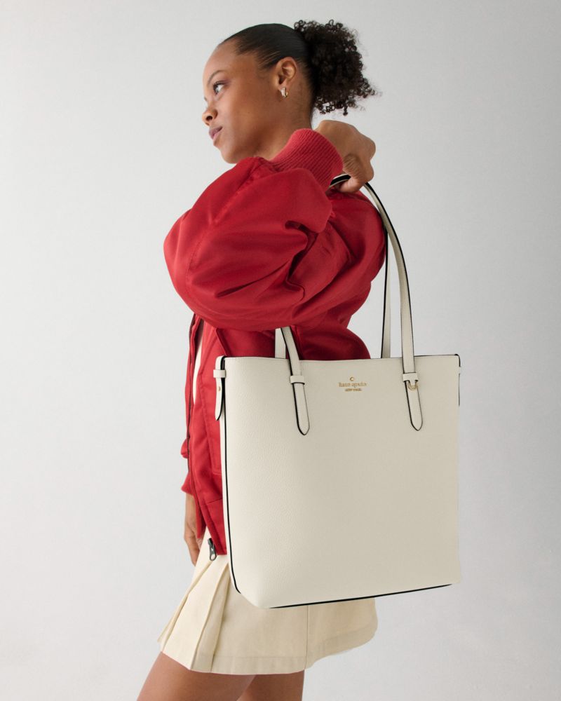 Kate Spade,Juliette Leather Medium Tote,Leather,Tote,Work,