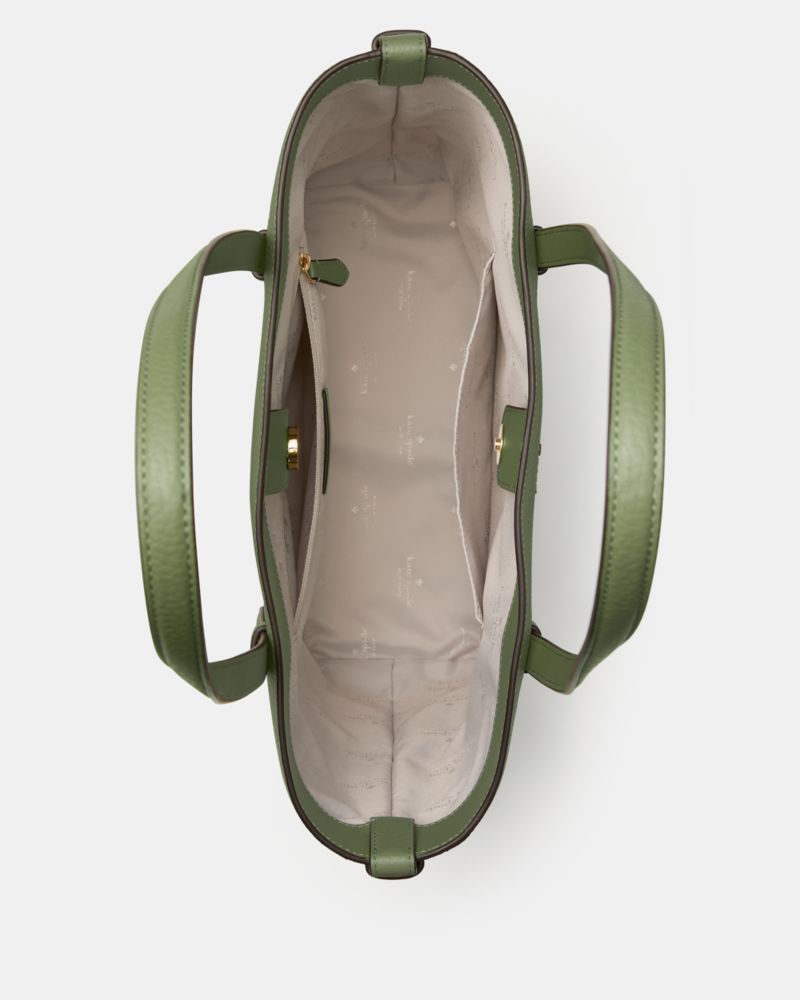 Kate Spade,Juliette Leather Medium Tote,Leather,Tote,Work,Olive